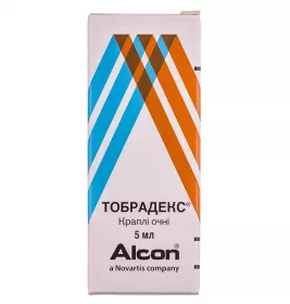 Тобрадекс краплі очні по 5 мл у флаконе 1 шт.