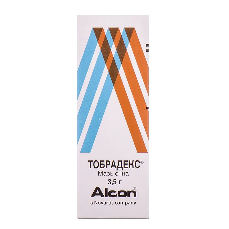 Тобрадекс мазь глазная по 3.5 г в тубах 1 шт.