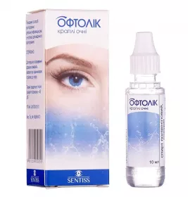 Офтолік краплі по 10 мл у флаконі 1 шт.