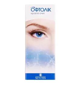 Офтолік краплі по 10 мл у флаконі 1 шт.