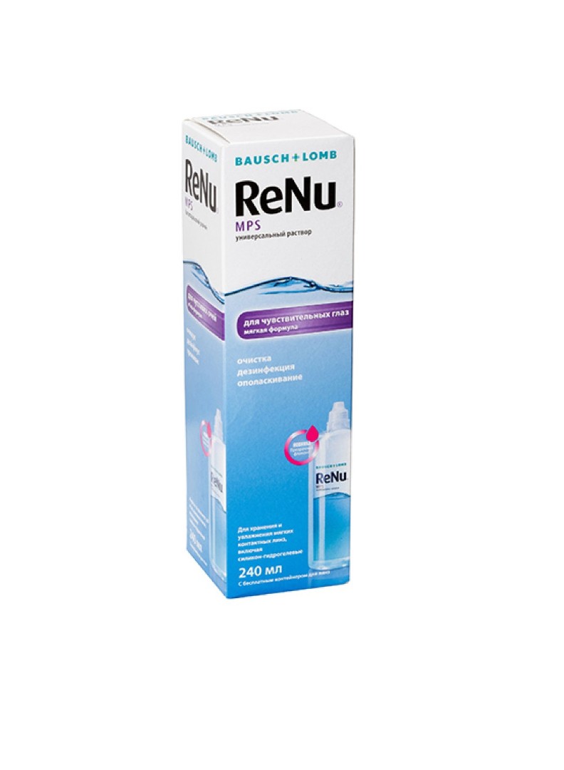*Розчин Renu MPS для лінз 240 мл