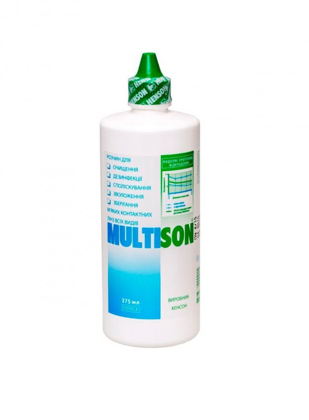 Раствор Multison для линз 375 мл Раствор Multison для линз 375 мл