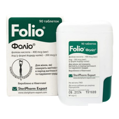 *Фоліо табл.400мкг/200мкг №90