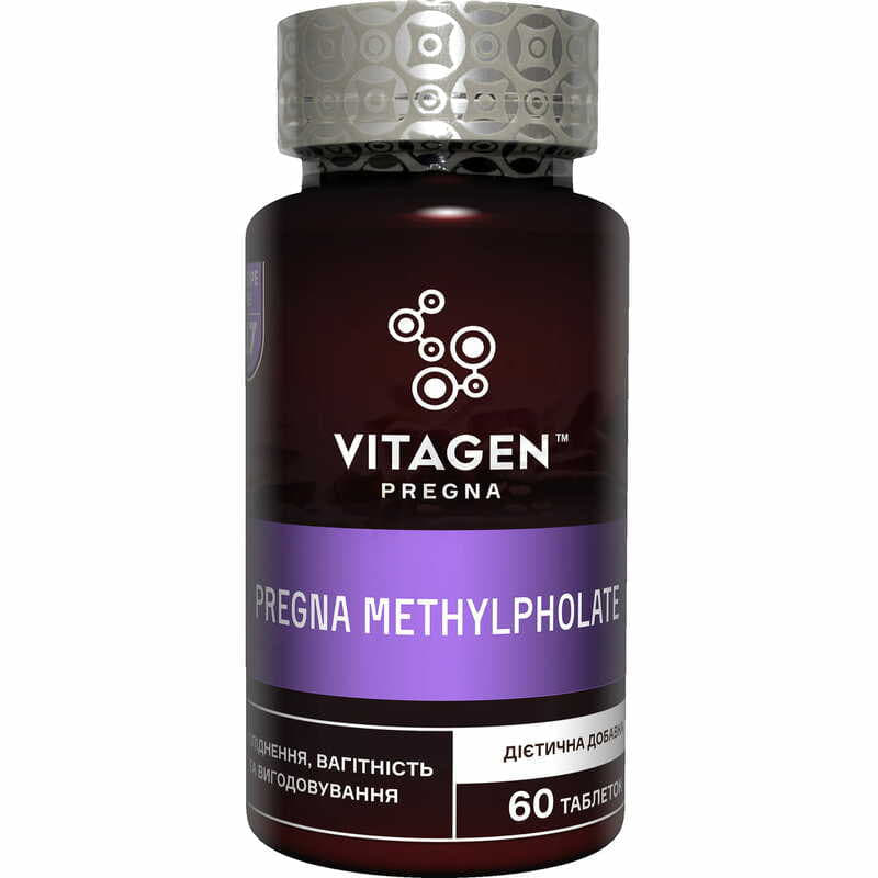 *Вітаджен №27 VITAGEN PREGNA METHYLFOLATE табл. № 60