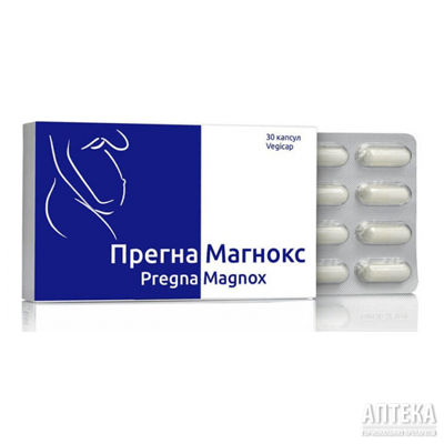 Прегна Магнокс капс.№30 Прегна Магнокс капс.№30