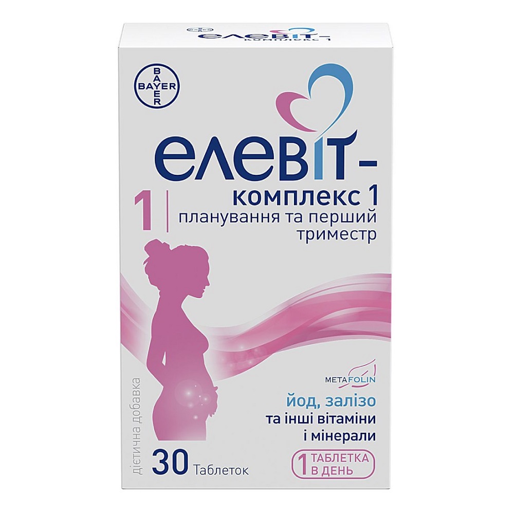 Элевит-комплекс 1 табл. №30 Элевит-комплекс 1 табл. №30
