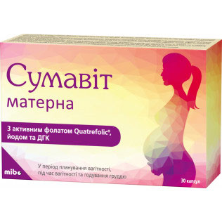 Суммавит матерна капс.№30 Mibe Суммавит матерна капс.№30 Mibe
