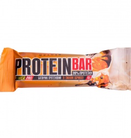 *Батончик Power Pro Protein Bar 20% протеина со вкусом абрикоса 40 г