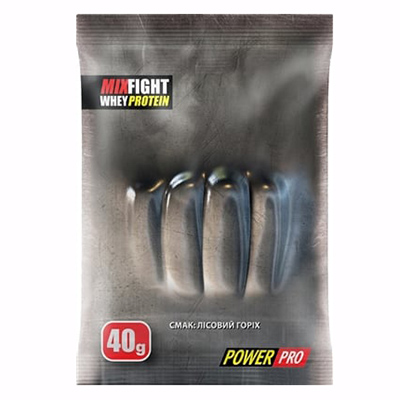 *Суміш Power Pro Білків MIX Fight зі смаком лісового горіха 40 г