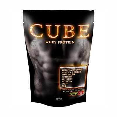 *Протеин Power Pro CUBE для рельефной сушки со вкусом кокоса 1 кг *Протеин Power Pro CUBE для рельефной сушки со вкусом кокоса 1 кг
