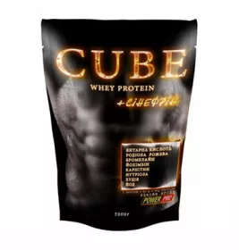*Протеин Power Pro CUBE для рельефной сушки+синефрин со вкусом лесных ягод 1 кг