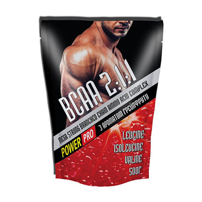*Суміш Power Pro Амінокислотна BCAA зі смаком грейпфрута 500 г