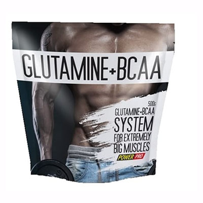 Суміш Power Pro Glutamine+BCAA 500г