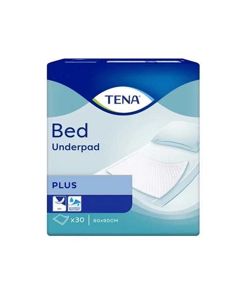 *Пеленки TENA впитывающие Bed Plus 60х90 см №1 30 шт *Пеленки TENA впитывающие Bed Plus 60х90 см №1 30 шт