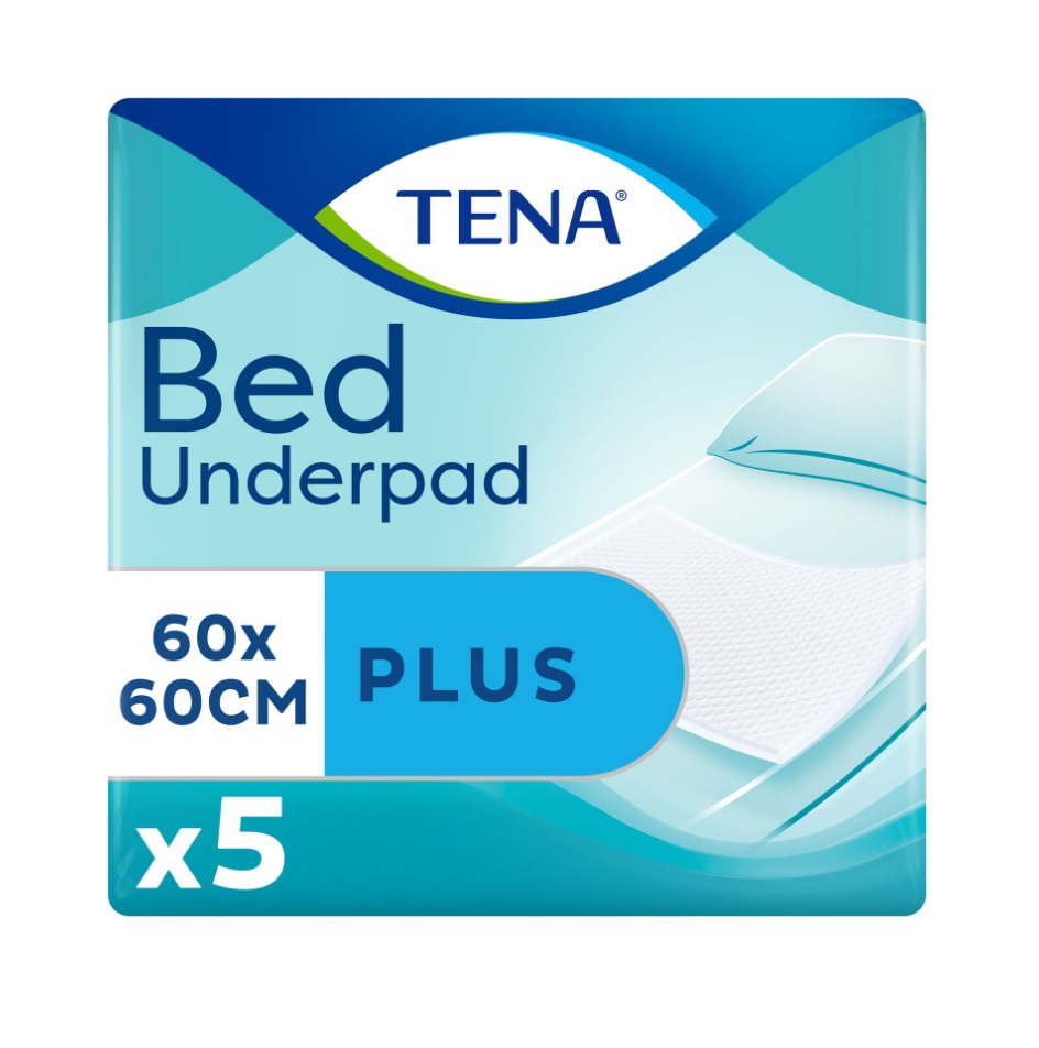 *Пеленки TENA впитывающие Bed Plus 60х60 см №5 *Пеленки TENA впитывающие Bed Plus 60х60 см №5