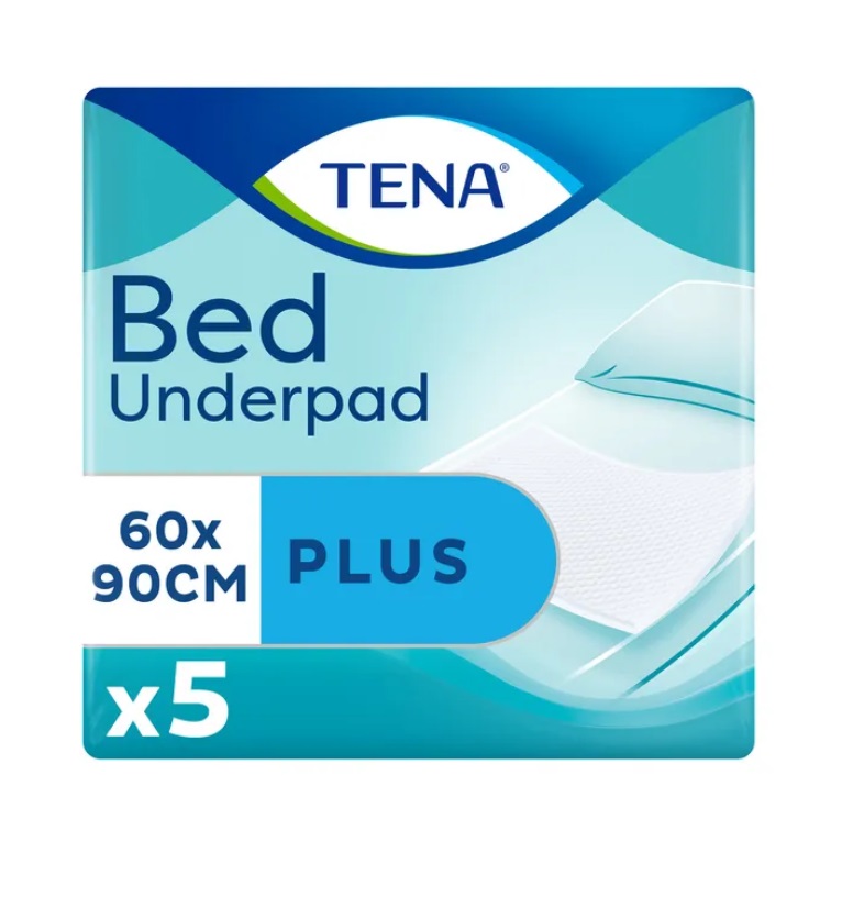 *Пеленки TENA впитывающие Bed Plus 60х90 см №5 *Пеленки TENA впитывающие Bed Plus 60х90 см №5
