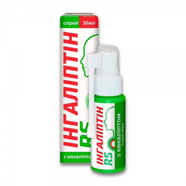 Інгаліптін RS засіб косметичний для догляду за ротовою порожниною