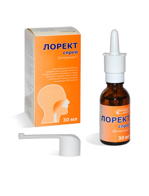Лорект спрей фл. 30 мл