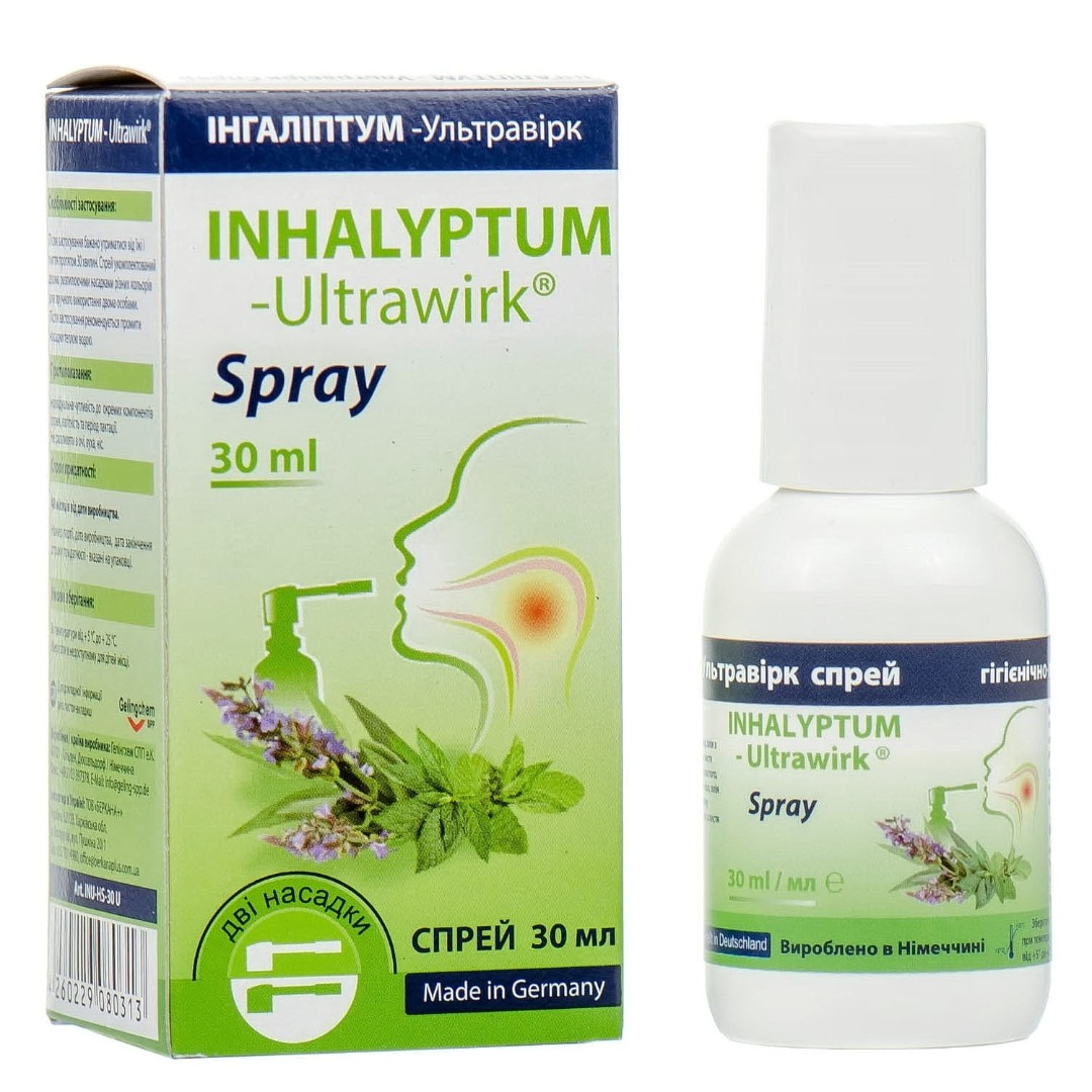 Інгаліптум-Ультравірк спрей для рот.порожн. 30мл