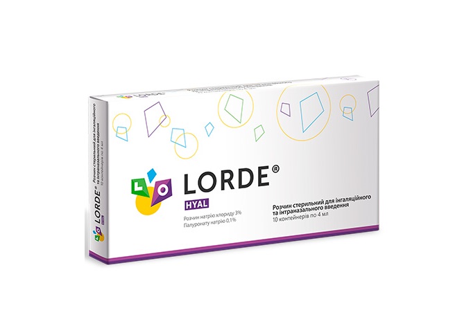 Лорде Hyal р-н 3% д/інгаляцій 4мл небули №10 Юрія-фарм