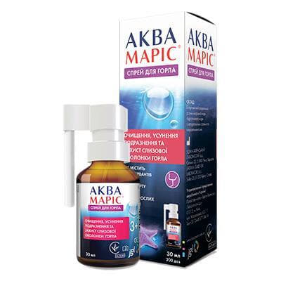 *Аква Марис спрей для горла 30мл