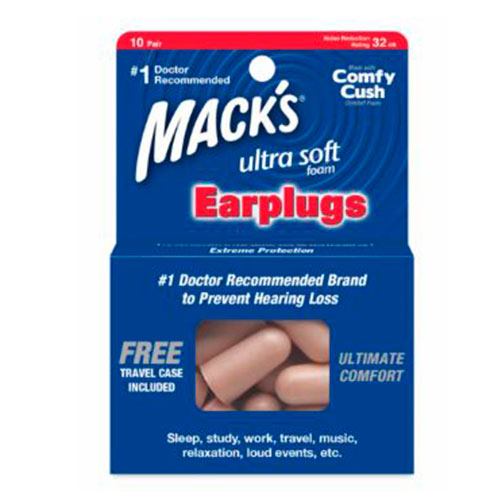 *БЕРУШІ ІЗ ПІНОПРОПІЛЕНУ Original SafeSound пара №1