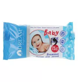 Серветки вологі Air Dream №15 для дітей