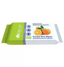 Серветки вологі Air Dream Тропік №15 в асортименті