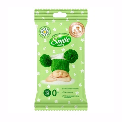 *Салфетки Smile Magic детские №15 *Салфетки Smile Magic детские №15