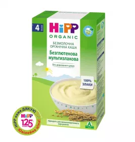 Каша HiPP 30407 безмолочна органічна безглютенова мультизлакова 200г
