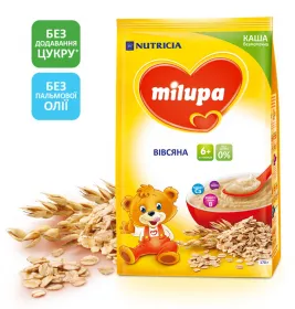 Каша Milupa безмолочна вівсяна з 6 міс 170 г