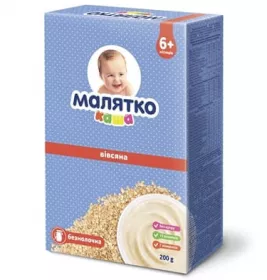 *Каша Малятко безмолочная гречневая 200г