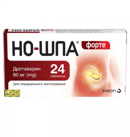 Но-Шпа форте таблетки по 80 мг 24 шт.