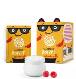 *Закваска бактеріальна ГудФуд Вітамін D 1г №1 5 в упаковці