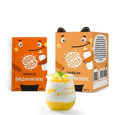 *Закваска бактеріальна ГудФуд Біфідокомплекс 1г №1 5 в упаковці