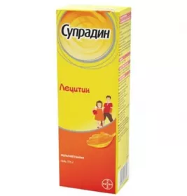 *Супрадин Лецитин гель 175г