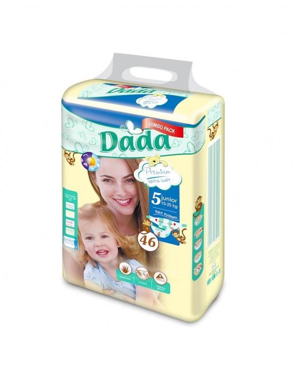 *Подгузники Dada Premium Jumbo Junior 5 11-25 кг №46 *Подгузники Dada Premium Jumbo Junior 5 11-25 кг №46