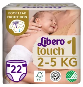 *Підгузки Libero Touch 1 №22