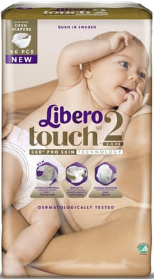 *Подгузники Libero Touch 2 №66