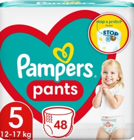 Подгузники-трусики Pampers Pants Junior (12-17 кг) №48
