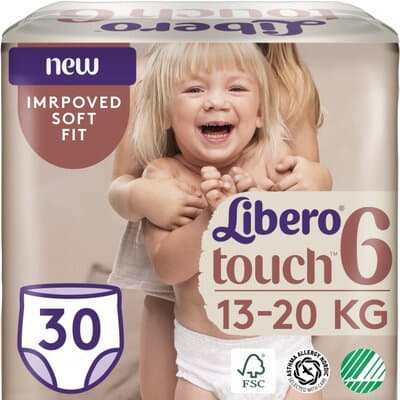 *Подгузники-трусики Libero Touch 6 №30 *Подгузники-трусики Libero Touch 6 №30