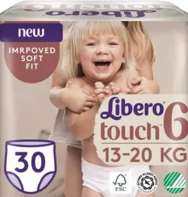 *Подгузники-трусики Libero Touch 6 №30