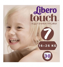 *Подгузники-трусики Libero Touch 7 №30