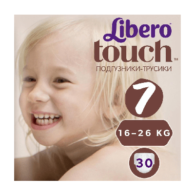 Підгузки-трусики Libero Touch 7 №30