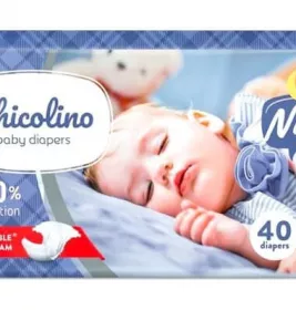 *Подгузники Chicolino детские NIGHT 4 (7-14кг) №40