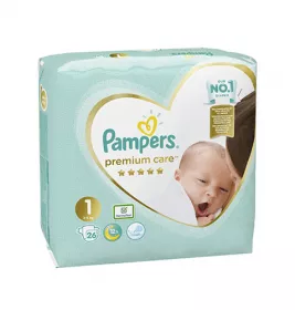 Подгузники Pampers Premium Care Newborn 2-5кг №26