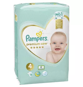 Підгузники Pampers Premium Care Maxi (9-14 кг) №18