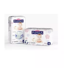 *Підгузки Poppins STANDARD MAXI 0683/1324 №20
