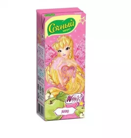 *Сок Winx Club яблочный восстановленный осветленный 200 мл