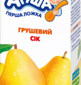 *Сік Агуша яблуко-груша освітлений Slim ко-пакінг 0,2 л